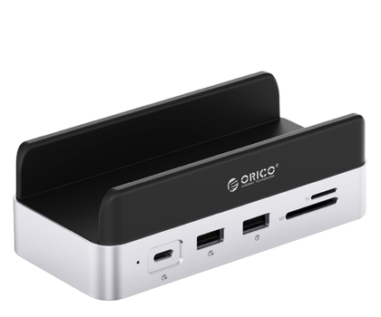 Stacja dokująca do laptopa Orico Stacja dokująca do MacMini, USB-C 10 Gbps, M.2 NVMe, pionowa